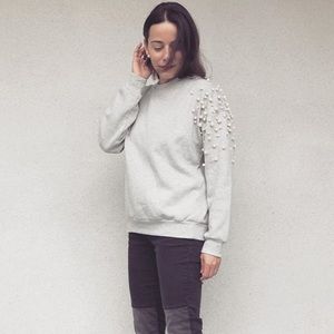 Romeo and Juliet embellished sweater. Medium.